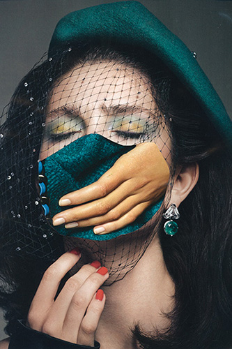 Sabrina Jung, Collage, Corona masks