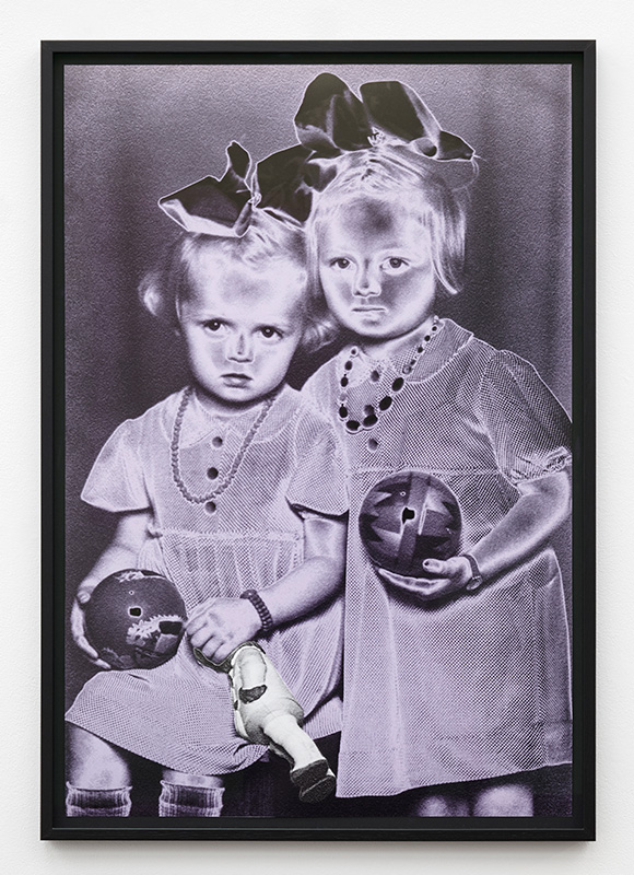 Ira & Clara, 2024
80 x 55 cm framed
Inkjet Print, Collage