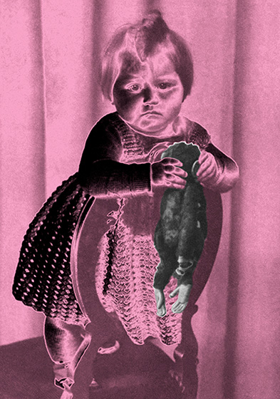 NOA, 2024 
70 x 50 cm framed 
Inkjet Print, Collage